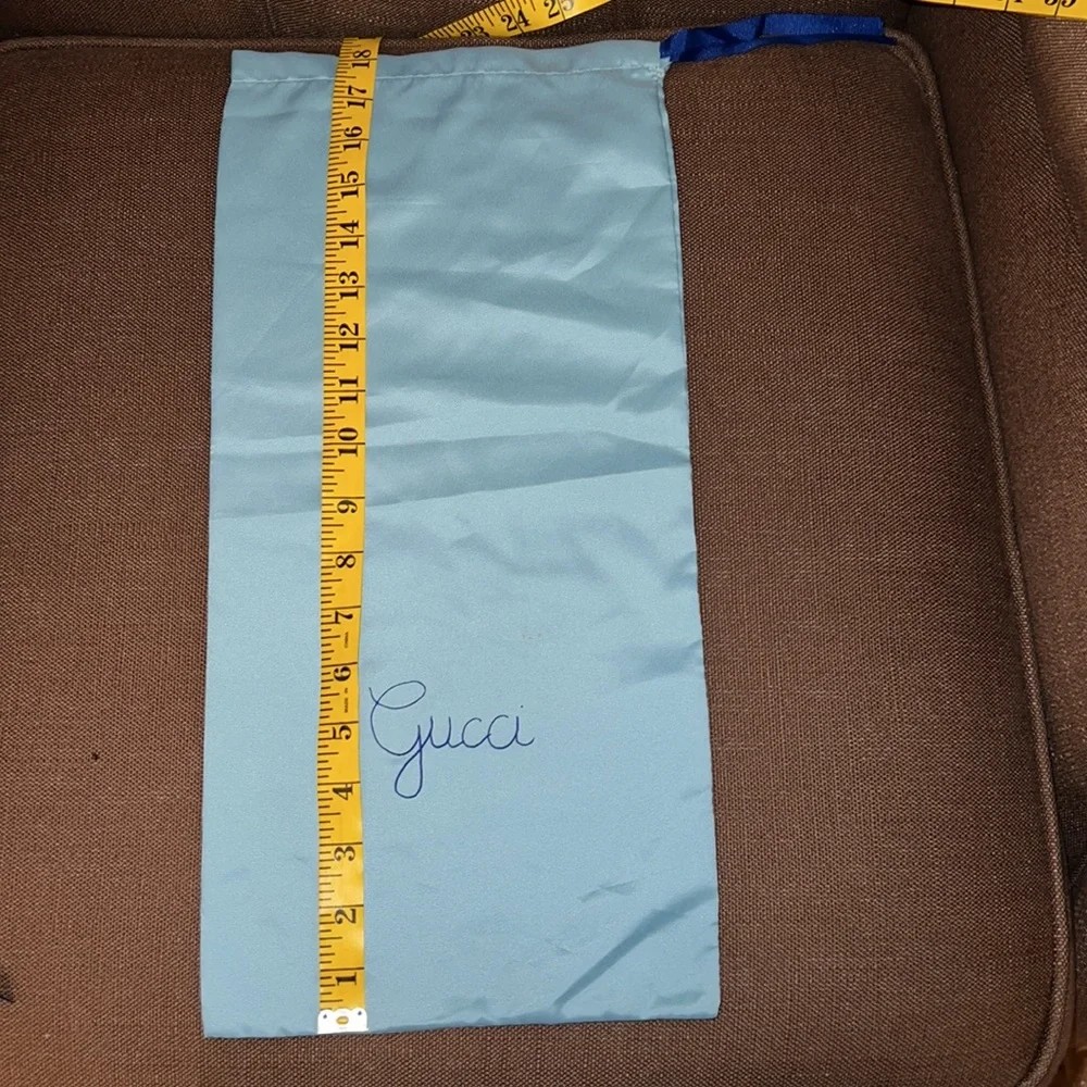 New Blue Gucci Shoe Bags 1 pair
